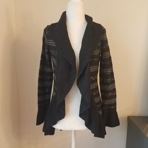 White House Black Market open front cardigan